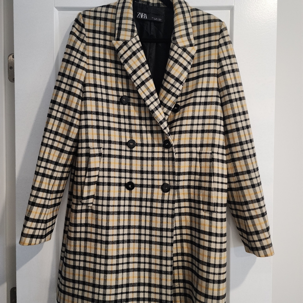 Zara Black & Yellow Jacket